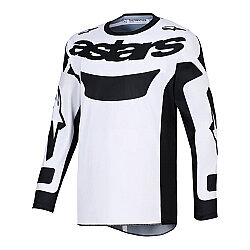 Alpinestars Racer Riway Off-Road Motosiklet Jerseyi Beyaz / Siyah - Alpinestars