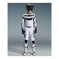 Alpinestars Racer Riway Off-Road Motosiklet Jerseyi Beyaz / Siyah - 3