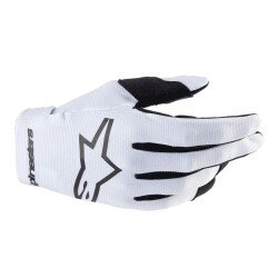 Alpinestars Radar Off-Road Motosiklet Eldiveni Beyaz / Siyah 