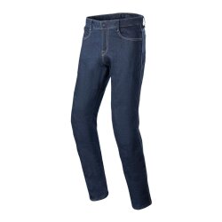 GARAJJ Alpinestars Radon Relaxed Fit Korumalı Denim Motosiklet Pantolonu Lacivert 