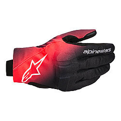 Alpinestars Reef V2 Korumalı Motosiklet Eldiveni Siyah / Kırmızı - Alpinestars