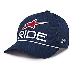 Alpinestars Ride Comp Snapback Şapka Mavi / Beyaz / Kırmızı - Alpinestars