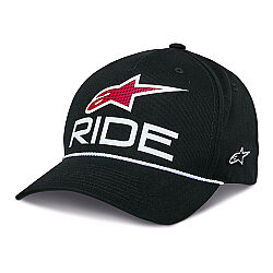 Alpinestars Ride Comp Snapback Şapka Siyah / Beyaz / Kırmızı - Alpinestars