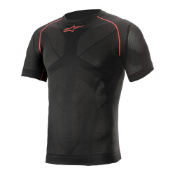 Alpinestars Ride Tech V2 Yazlık Üst İçlik Siyah / Kırmızı - 1