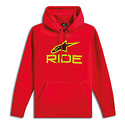 Alpinestars Ride V3 Hoodie Kapüşonlu Sweatshirt Kırmızı / Sarı - Alpinestars