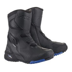 Alpinestars RT-8 Gore-Tex Korumalı Motosiklet Botu Siyah / Mavi - Alpinestars
