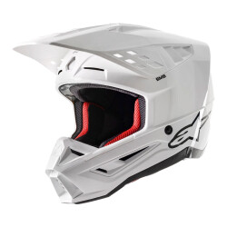 Alpinestars S-M5 Off-Road Kaskı Beyaz / Siyah - 1