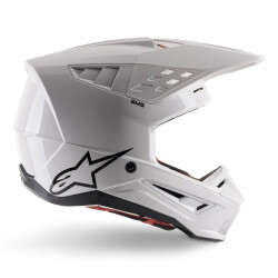 Alpinestars S-M5 Off-Road Kaskı Beyaz / Siyah - 4