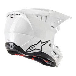 Alpinestars S-M5 Off-Road Kaskı Beyaz / Siyah - 2