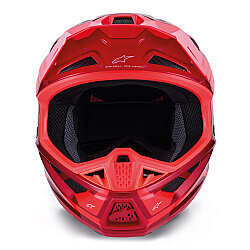 Alpinestars S-M7 Core Off-Road Kaskı Kırmızı - 3