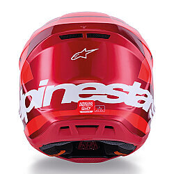 Alpinestars S-M7 Core Off-Road Kaskı Kırmızı - 6