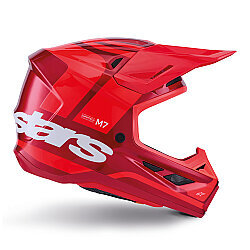 Alpinestars S-M7 Core Off-Road Kaskı Kırmızı - 5