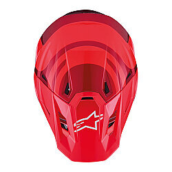 Alpinestars S-M7 Core Off-Road Kaskı Kırmızı - 7