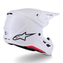 Alpinestars SM7 Off-Road Kaskı Beyaz - 2