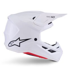 Alpinestars SM7 Off-Road Kaskı Beyaz - 4