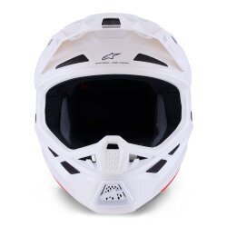 Alpinestars SM7 Off-Road Kaskı Beyaz - 5