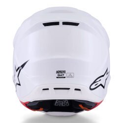 Alpinestars SM7 Off-Road Kaskı Beyaz - 6