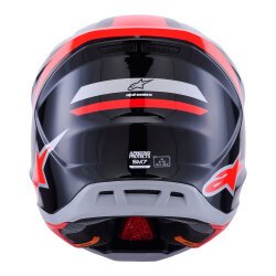 Alpinestars SM7 RIS Off-Road Kaskı Sarı / Gümüş - 6