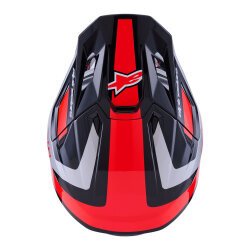 Alpinestars SM7 RIS Off-Road Kaskı Sarı / Gümüş - 7