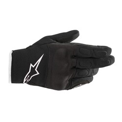 Alpinestars S-Max DryStar Korumalı Kadın Motosiklet Eldiveni Siyah / Beyaz - Alpinestars