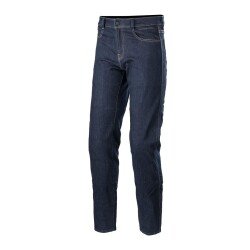 GARAJJ Alpinestars Sektor Regular Fit Denim Korumalı Motosiklet Pantolonu Açık Mavi 