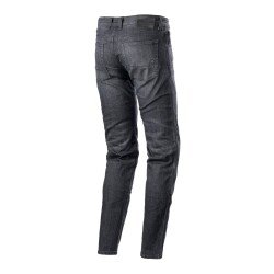 GARAJJ Alpinestars Sektor Regular Fit Denim Korumalı Motosiklet Pantolonu Antrasit - 2