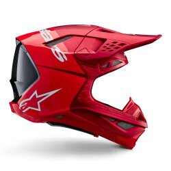 Alpinestars SM10 Flood Off-Road Kaskı Kırmızı - 3