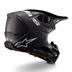Alpinestars Supertech M10 Flood Off-Road Kaskı Siyah / Beyaz - 2