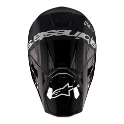 Alpinestars Supertech M10 Flood Off-Road Kaskı Siyah / Beyaz - 7