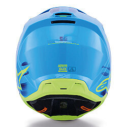 Alpinestars SM3 Force Off-Road Motosiklet Kaskı Mavi - 6