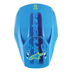 Alpinestars SM3 Force Off-Road Motosiklet Kaskı Mavi - 7