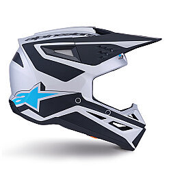 Alpinestars SM3 Heath Off-Road Kaskı Siyah / Gri - 4