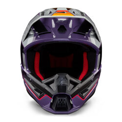 Alpinestars SM5 Sail Off-Road Kaskı Mor / Siyah / Gri - 3