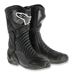 GARAJJ Alpinestars SMX-6 V2 Korumalı Spor Motosiklet Botu Siyah / Siyah - Alpinestars