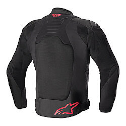 Alpinestars SMX Air Korumalı Motosiklet Montu Siyah / Beyaz / Kırmızı - Alpinestars (1)