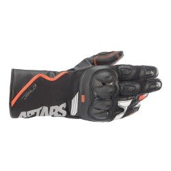 Alpinestars SP-365 Drystar Korumalı Motosiklet Eldiveni Siyah / Kırmızı / Beyaz - 1