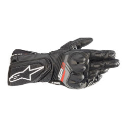Alpinestars SP-8 V3 Korumalı Motosiklet Eldiveni Siyah / Beyaz - Alpinestars