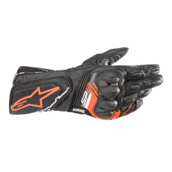 Alpinestars SP-8 V3 Korumalı Motosiklet Eldiveni Siyah / Kırmızı - Alpinestars