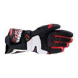 Alpinestars SP-9 Korumalı Motosiklet Eldiveni Siyah / Kırmızı / Beyaz - Alpinestars (1)