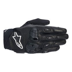 Alpinestars SP X 7 Korumalı Motosiklet Eldiveni Siyah / Beyaz 