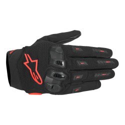 Alpinestars SP X 5 Air Korumalı Motosiklet Eldiveni Siyah / Kırmızı - 1