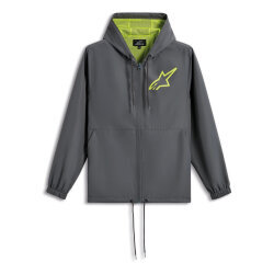 Alpinestars Speeder Chromium Windbreaker Rüzgarlık Gri / Sarı