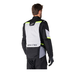 Alpinestars ST-1 WP Korumalı Motosiklet Montu Siyah / Gri / Sarı - 4