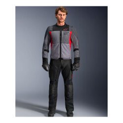 Alpinestars ST-2 Air Korumalı Motosiklet Montu Gri / Kırmızı / Siyah - 3