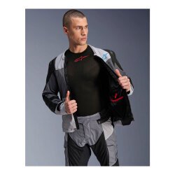 Alpinestars ST-2 Air Korumalı Motosiklet Montu Gri / Siyah - 4