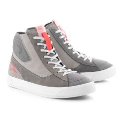 Alpinestars Stated Korumalı Motosiklet Botu Gri / Kırmızı - 1