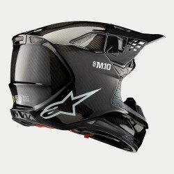 Alpinestars Supertech M10 Off-Road Kaskı Siyah / Beyaz - 4