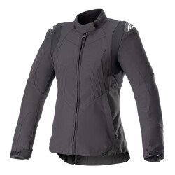 Alpinestars Stella Alya Sport WP Korumalı Kadın Motosiklet Montu Siyah / Siyah - 1