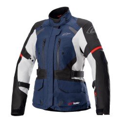 GARAJJ Alpinestars Stella Andes V3 Drystar Korumalı Kadın Motosiklet Montu Mavi / Siyah - 1