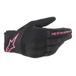 Alpinestars Stella Copper Korumalı Kadın Motosiklet Eldiveni Siyah / Fuşya - Alpinestars